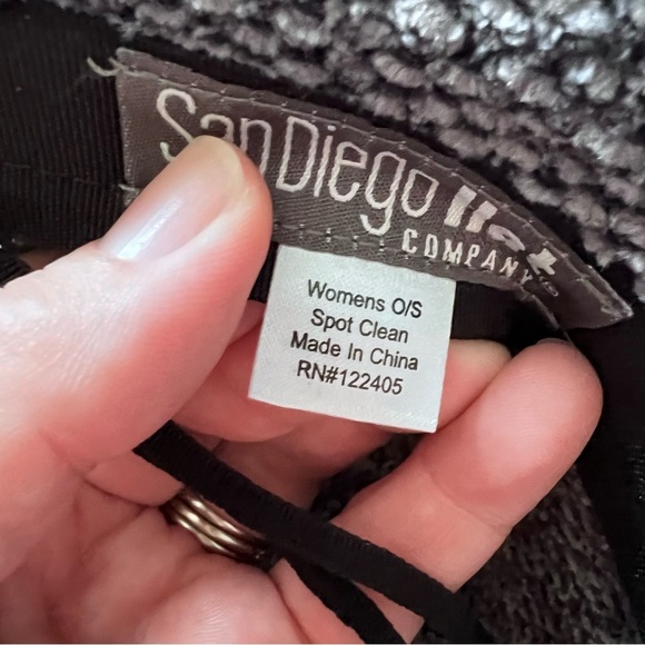 San Diego Hat Company Gray Winter Hat One Size - Picture 9 of 10